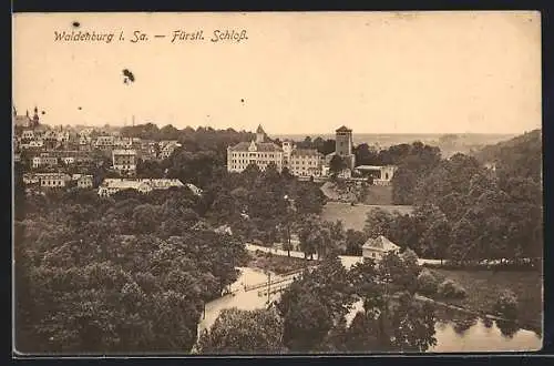 AK Waldenburg i. Sa., Fürstliches Schloss