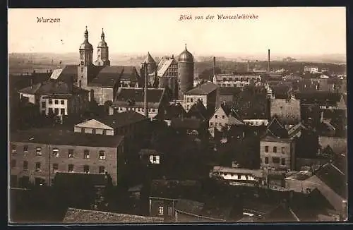 AK Wurzen, Blick von der Wenceslaikirche