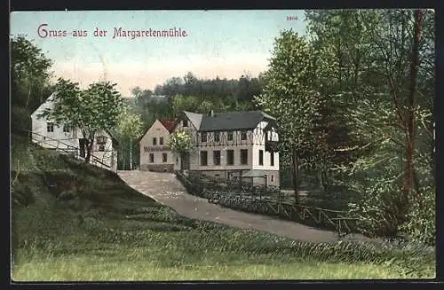 AK Döbeln / Sa., Gasthof zur Margarethenmühle