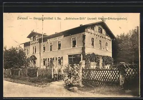 AK Bad Berggiesshübel i. Sa., Bethlehem-Stift (zurzeit Krieger-Erholungsheim)