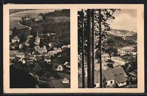 AK Bad Gottleuba, Das Flussknie, Unwetter am 8. /9. Juli 1927