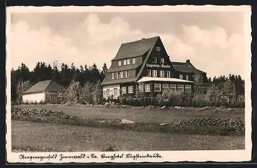 AK Zinnwald, Berghotel Lugstein-Baude