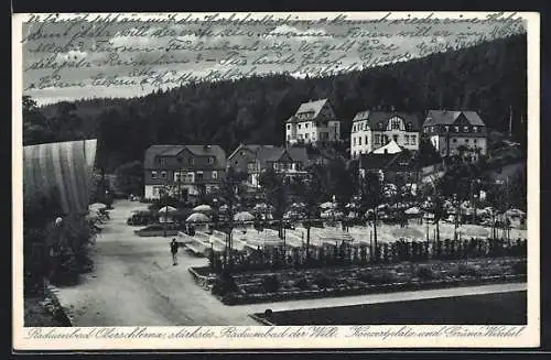 AK Oberschlema, Konzertplatz und Grüner Winkel