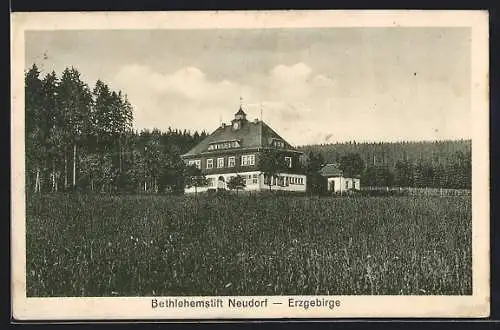 AK Neudorf / Erzgeb., Bethlehemstift Neudorf