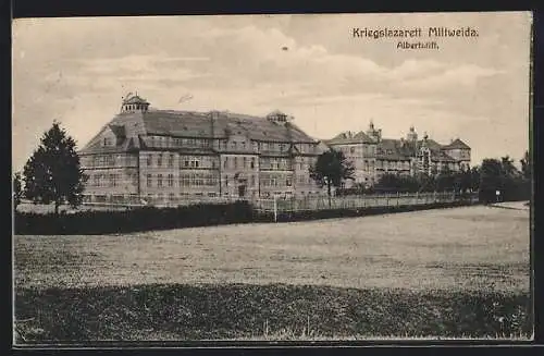 AK Mittweida, Kriegslazarett, Albertstift