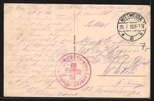 AK Mittweida, Kriegslazarett, Albertstift
