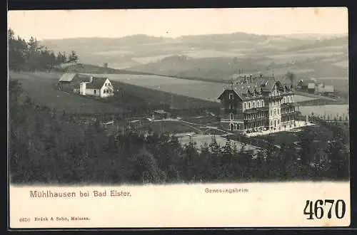 AK Mühlhausen b. Bad Elster, Genesungsheim