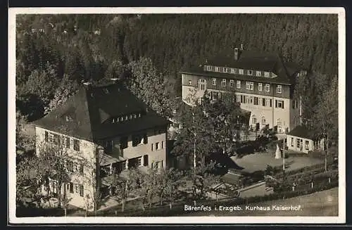 AK Bärenfels / Erzgeb., Kurhaus Kaiserhof