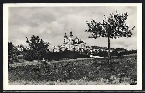 AK Svatý Kopecek u Olomouce, Blick zur Kirche