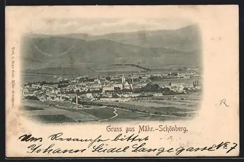 AK Mähr. Schönberg, Totalansicht