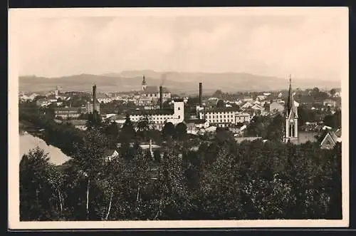 AK Hohenstadt, Ortsansicht aus der Vogelschau