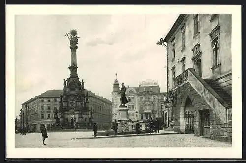 AK Olmütz, Strassenpartie am Oberring