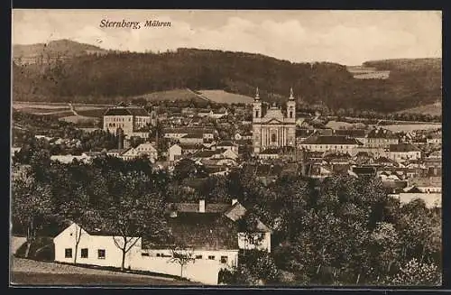 AK Sternberg /Mähren, Gesamtansicht