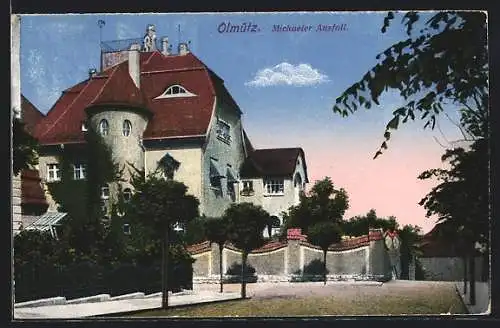 AK Olmütz, Partie am Michaeler Ausfall