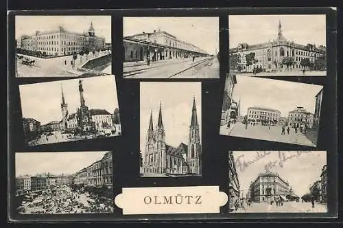 AK Olmütz, Verschiedene Stadtansichten