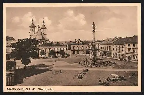 AK Neustadt, Auf dem Stadtplatz
