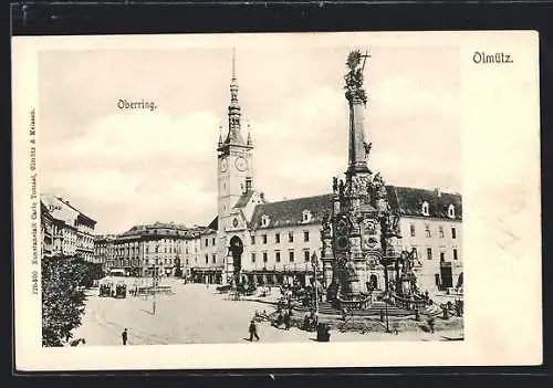 AK Olmütz, Oberring mit Dreifaltigkeitssäule