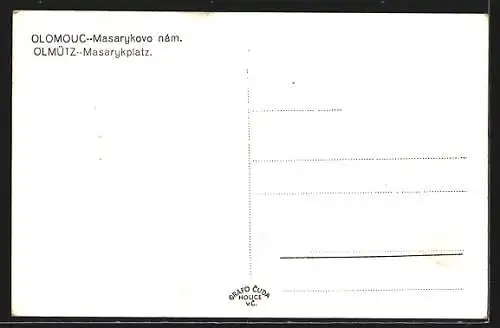 AK Olmütz, Masarykplatz