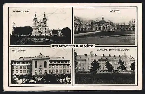 AK Olomouc, Sv. Kopecek, Chrám, Kostelní Nádvorí, Kláster Milosred Sester, Matérinec Sester Sv. Norberta