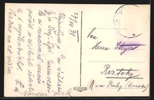 AK Olomouc /Olmütz, Nam. Republiky, Platz der Republik