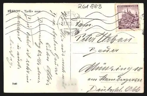 AK Prerov, Tyrsuv most