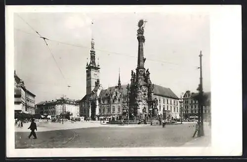 AK Olmütz, Oberring mit Dreifaltigkeitssäule