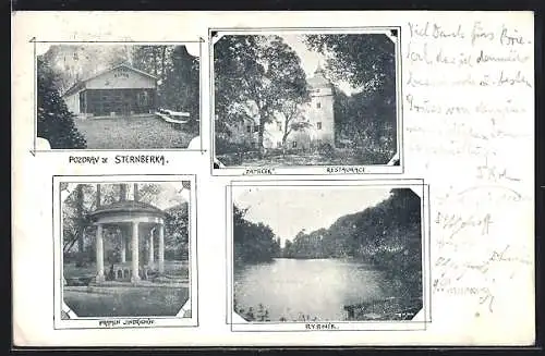 AK Sternberk, Zamecek, Restaurace, Rybnik