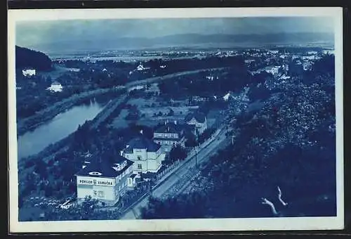 AK Lazne Teplice n. B., Gesamtansicht