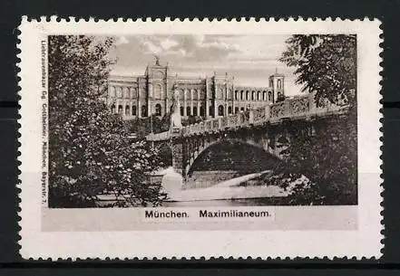Reklamemarke München, Maximilianeum
