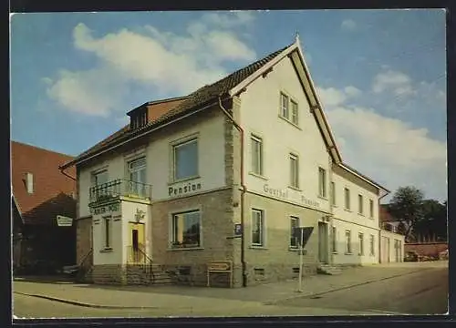 AK Zollhaus-Blumberg, Gasthof-Pension Adler-Post
