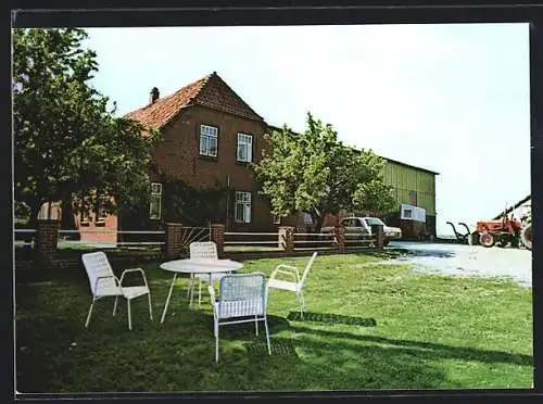 AK Westerhever / Eiderstedt, Privatpension August Dircks