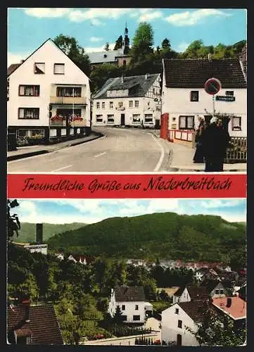 AK Niederbreitbach / Wied, Teil- und Gesamtansicht