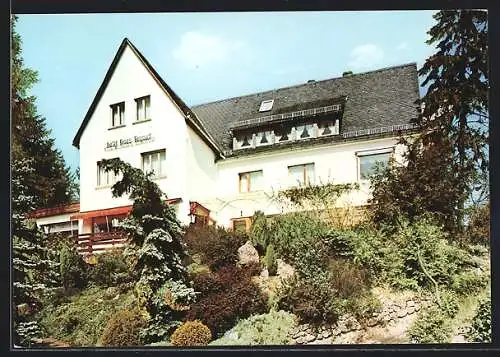 AK Rossbach / Wied, Hotel Haus Tanneck, Bes. Herbert Weingarten
