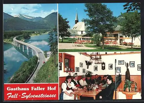 AK Lenggries-Fall, Gasthaus Faller Hof, Bes. Birgit Pöckl, Schöttlstrasse 1