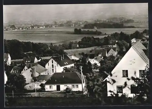 AK Bergkirchen / Bad Oeynhausen, Teilansicht der Ortschaft