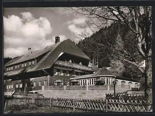 AK Menzenschwand / Hochschwarzwald, Gasthaus Hirschen