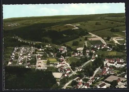 AK Neuhaus / Solling, Panoramablick aus der Luft