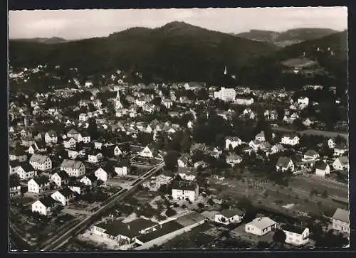 AK Jugenheim / Bergstrasse, Totalansicht, Luftbild