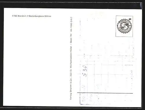 AK Niederbergheim /Möhne, Teilansicht