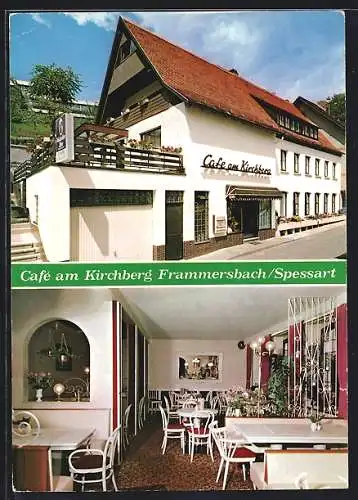 AK Frammersbach im Spessart, Café am Kirchberg