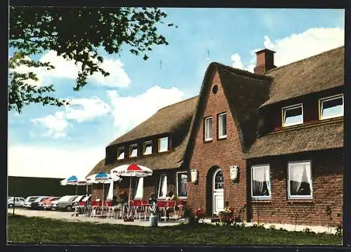 AK Hattstedtermarsch / Nordfriesland, Gaststätte-Pension Röhe, Arlauschleuse