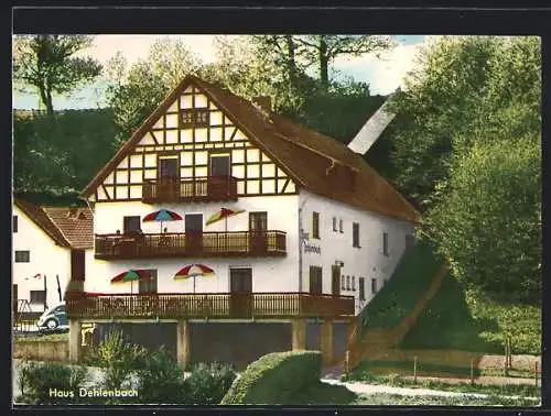 AK Gemünd-Nierfeld / Eifel, Gasthof Haus Dehlenbach, Bes. H. Gerhards