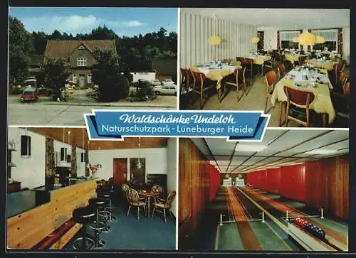 AK Undeloh / Lüneburger Heide, Gast- und Pensionshaus Waldschänke, Bes. G. Inselmann