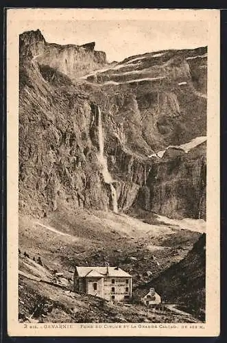 AK Hotel du Cirque, Fond du Cirque et la Grande Cascade, Gavarnie