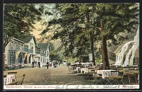 AK Goslar, Hotel Romkerhalle im Okertal