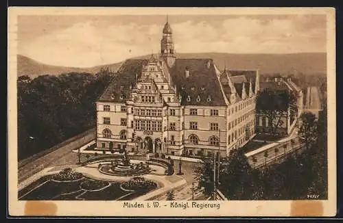 AK Minden i. W., Königl. Regierung