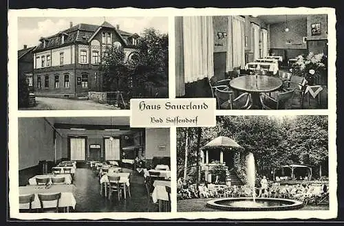 AK Bad Sassendorf / Soest, Haus Sauerland, Inh. Emma Hesse