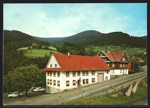 AK Seebach / Schwarzwald, Gasthaus Adler, Bes. Philipp Oberle