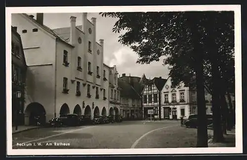 AK Beckum i. W. am Rathaus