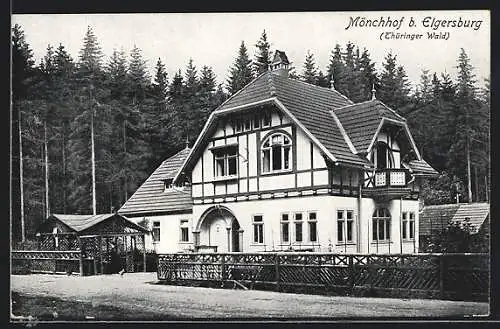 AK Elgersburg / Thür. Wald, Gasthof Mönchhof